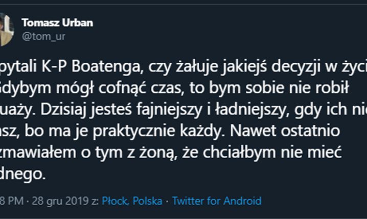 Kevin-Prince Boateng zdradził, czego żałuje w życiu! :D